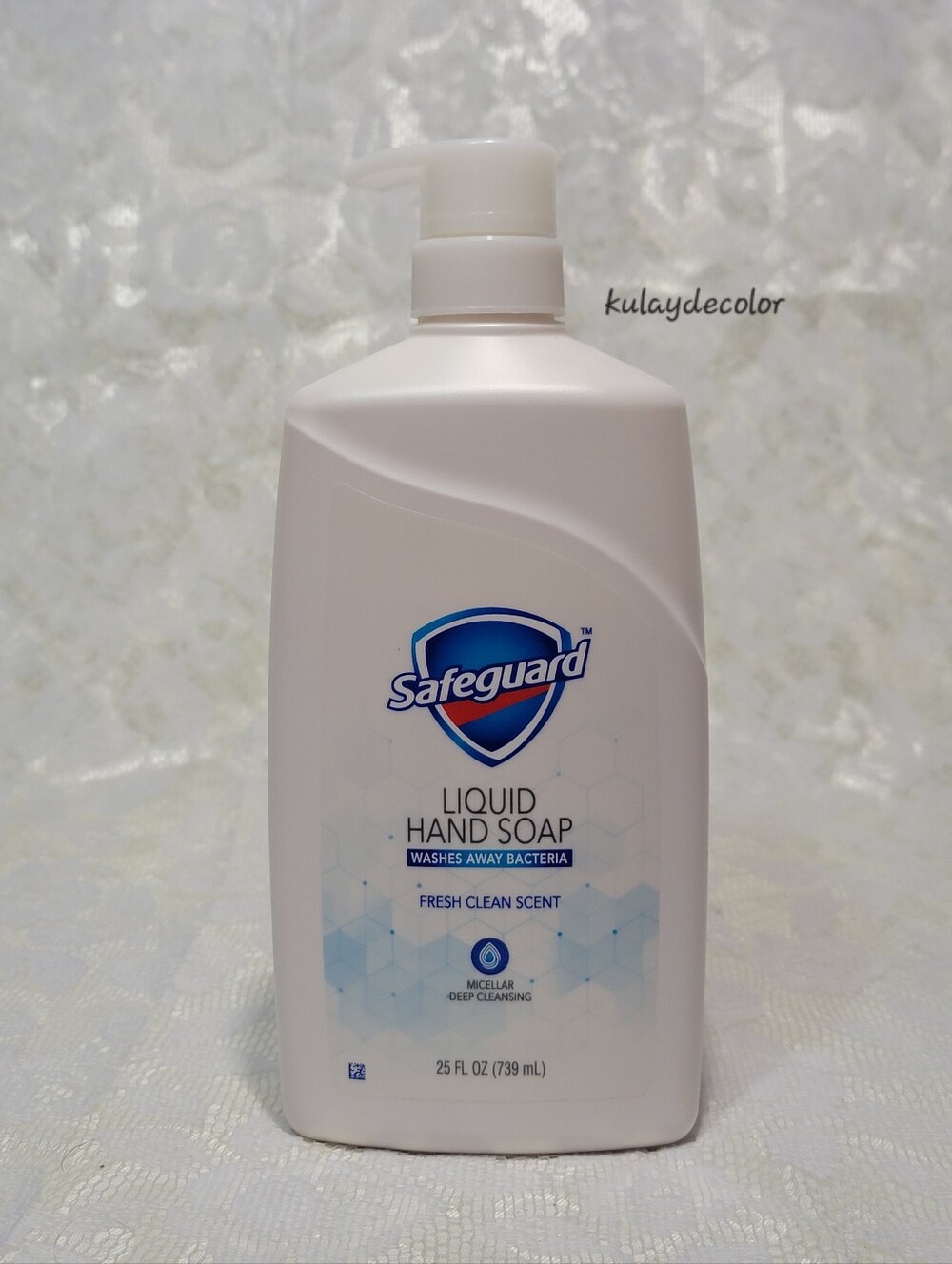 Safeguard Liquid Hand Soap 25 FL oz. Fresh Clean Scent Micellar Deep Cleansing